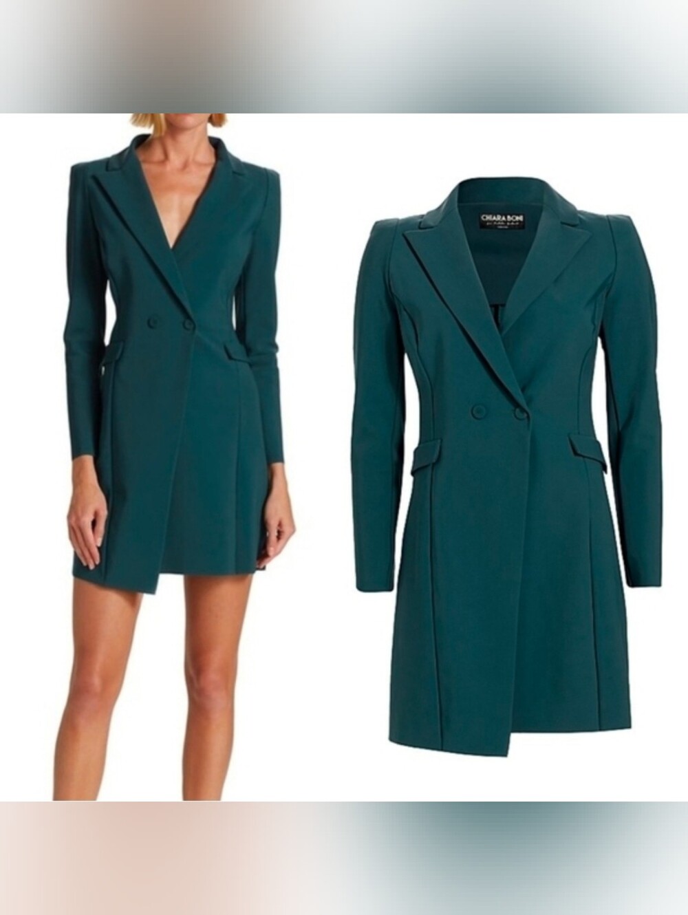 Chiara Boni La Petite Robe Blazer Mini Dress
